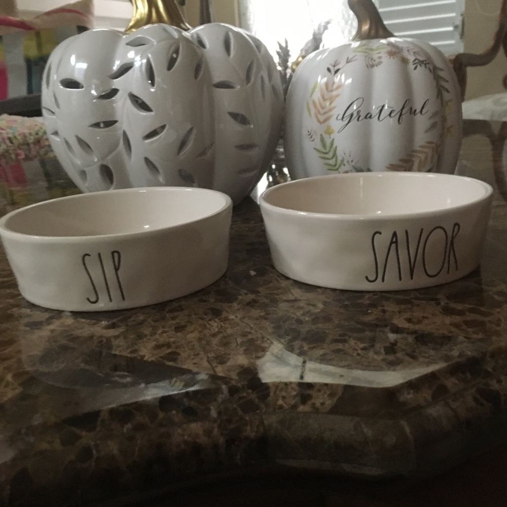 Rae Dunn original pet dish